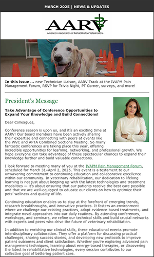 AARV newsletter