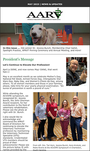 AARV newsletter
