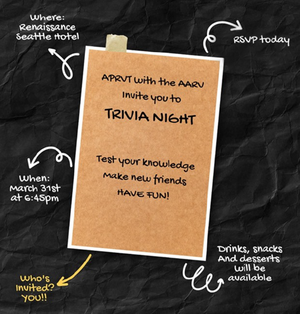 AARV Trivia Night March 31, 2025