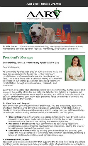 AARV newsletter