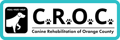 Canine Rehabilitation of Orange County (CROC) logo